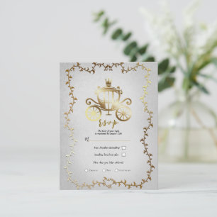 Invitation Carton de réponse de mariage Livre illustré Carros