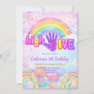 Invitation Carton d'invitation à une fête d'anniversaire avec