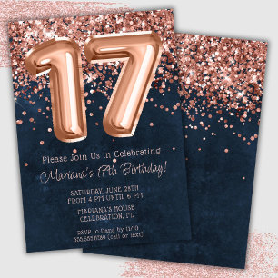 Invitation Carton d'invitation à une fête d'anniversaire de 1