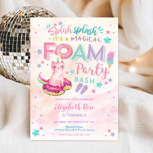 Invitation Carton d'invitation à une fête d'anniversaire Magi