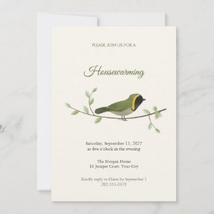 Invitation Carton d'invitation à une pendaison de crémaillère
