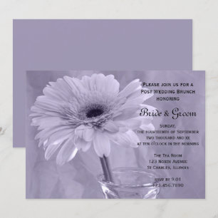 Invitation Carton d'invitation au brunch après mariage aux to