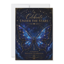 Carton d'invitation d'anniversaire aux ailes de sa