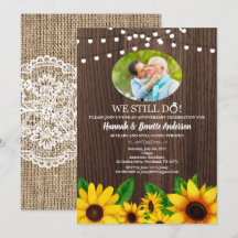 Carton d'invitation d'anniversaire de mariage Tour