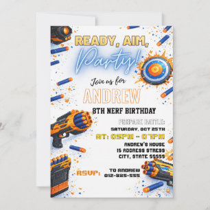 Invitation Carton d'invitation d'anniversaire Enfant personna