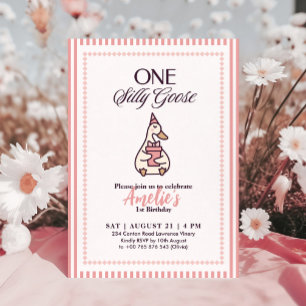 Invitation Carton d'invitation d'anniversaire pour une drôle