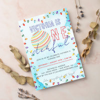 Carton d'invitation d'anniversaire Retro Disco Lig