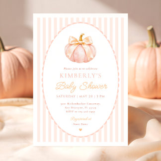 Invitation Carton d'invitation de Baby Shower pour petite cit