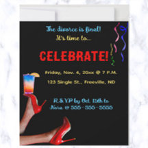 Carton d'invitation de célébration Editable Red Hi