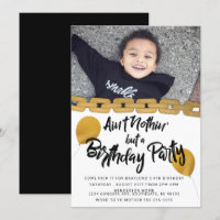 Carton d'invitation de fête d'anniversaire Hip Hop