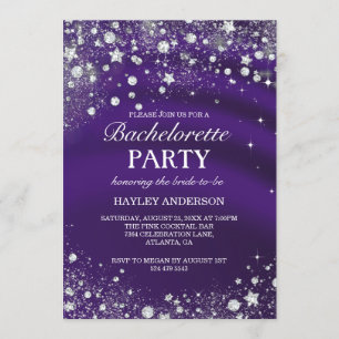 Invitation Carton d'invitation de fête de Bachelorette de dia