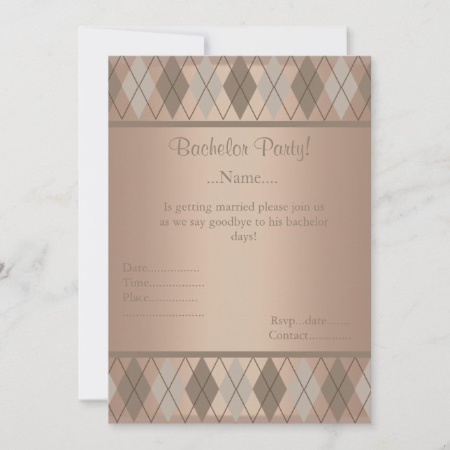 INVITATION CARTON D'INVITATION DE FÊTE DE GARÇON MODERNE AVEC (Devant)