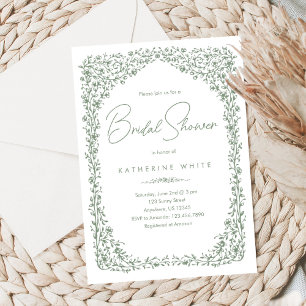 Invitation Carton d'invitation de mariage avec toile de fond 