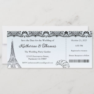 Invitation Carton d'invitation de mariage, Papeterie de maria