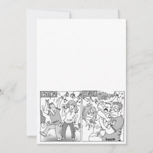 Invitation Carton d'invitation de mariage personnalisable de