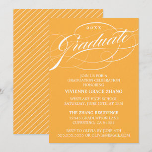 INVITATION CARTON D'INVITATION DE RÉUNION DE FIN D'ÉTUDES EN
