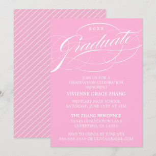 INVITATION CARTON D'INVITATION DE RÉUNION DE FIN D'ÉTUDES EN 
