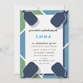 Invitation Carton d'invitation élégant pour une baby shower B