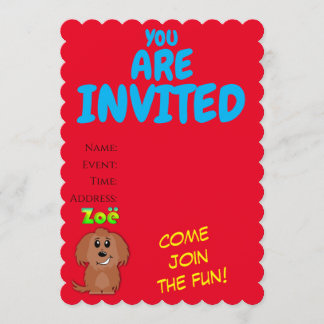 Invitation Carton d'invitation/Faire-part 12.7 cm x 17.8 cm