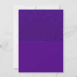 Invitation Carton d'invitation Haut à Paillettes Violettes – 