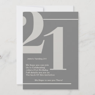Invitation Carton d'invitation moderne et contemporain pour u