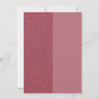 Carton d'invitation personnalisable en or rose div