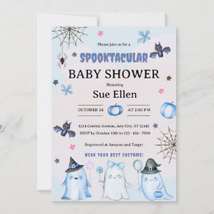 Invitation Carton d'invitation pour Baby Shower sur le thème