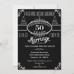 Invitation Carton d'invitation pour la fête d'anniversaire de