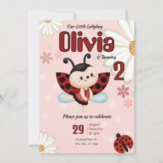Invitation Carton d'invitation pour l'anniversaire de notre p