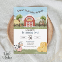 Carton d'invitation pour l'anniversaire des enfant
