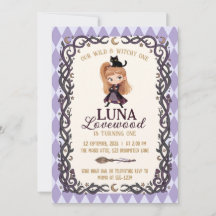 Carton d'invitation pour le 1er anniversaire de Ch