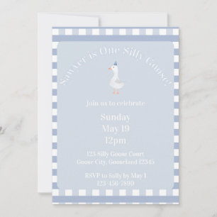 Invitation Carton d'invitation pour le 1er anniversaire de Si