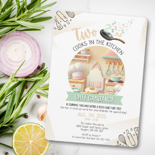 Invitation Carton d'invitation pour le 2ème anniversaire de D