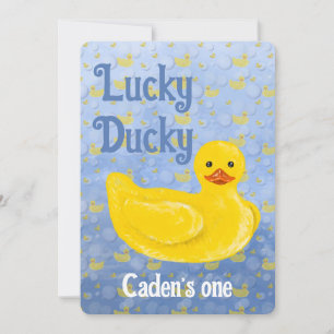 Invitation Carton d'invitation pour le premier anniversaire d