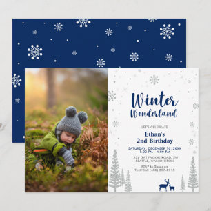 Invitation Carton d'invitation pour les 2 ans d'un petit garç