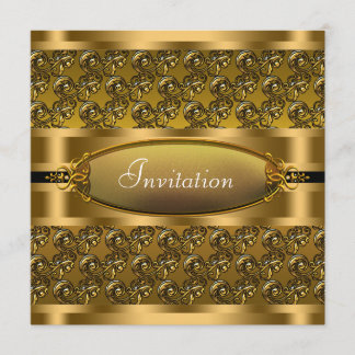 Invitation Carton d'invitation pour toutes occasions Black Go
