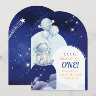 Invitation Carton d'invitation pour un premier anniversaire d