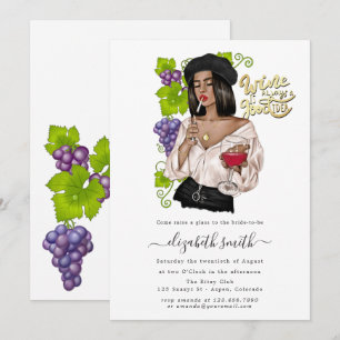 Invitation Carton d'invitation pour une dégustation de vin de