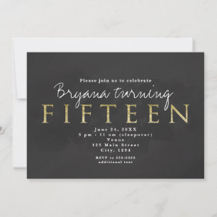Invitation Carton d'invitation pour une fête d'anniversaire 1