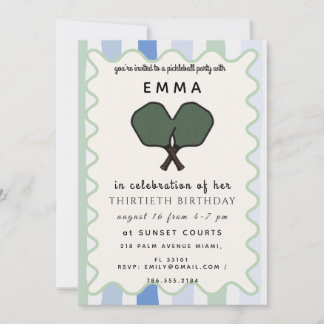 Invitation Carton d'invitation pour une fête d'anniversaire d