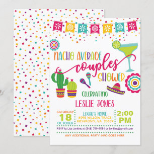 Invitation Carton d'invitation pour une fête de couples pas c