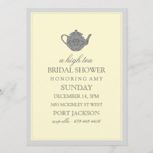 Invitation Carton d'invitation pour une fête de mariage avec