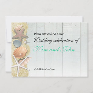Invitation Carton d'invitation pour une fête prénuptiale sur 