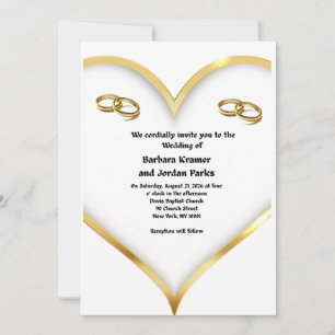 Invitation Cartons d'invitation de mariage