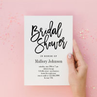 Cartons d'invitation de mariage brossés