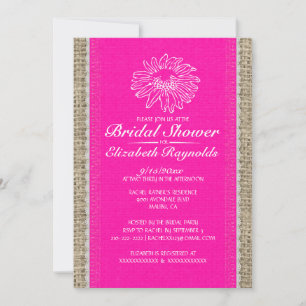 Invitation Cartons d'invitation de mariage en dentelle rose v