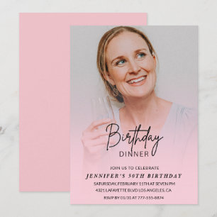 Invitation Cartons d'invitation pour 50 ans d'anniversaire Ph