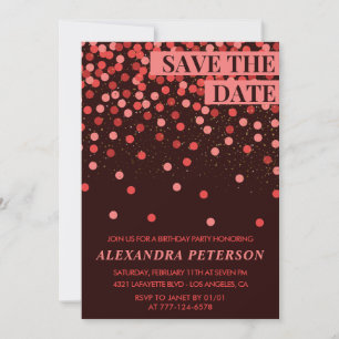 Invitation Cartons d'invitation pour 67e anniversaire, réserv