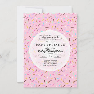 Invitation Cartons d'invitation pour Baby Sprinkle