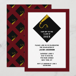 Invitation Cartons d'invitation pour la fête de remise de dip